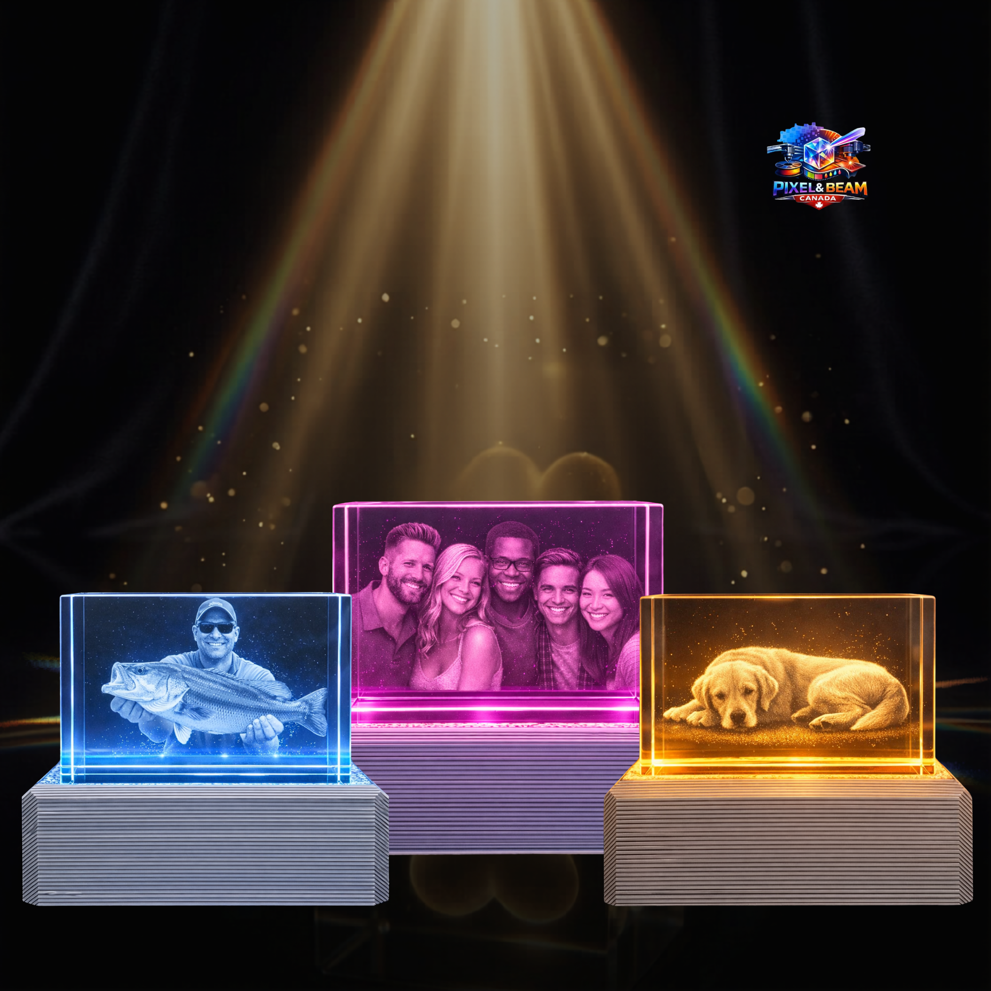 K9RectangularCrystalWideLED